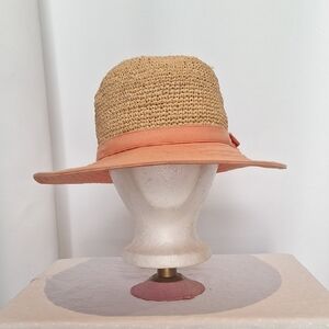 Flora Bella Staw And Cloth Hat